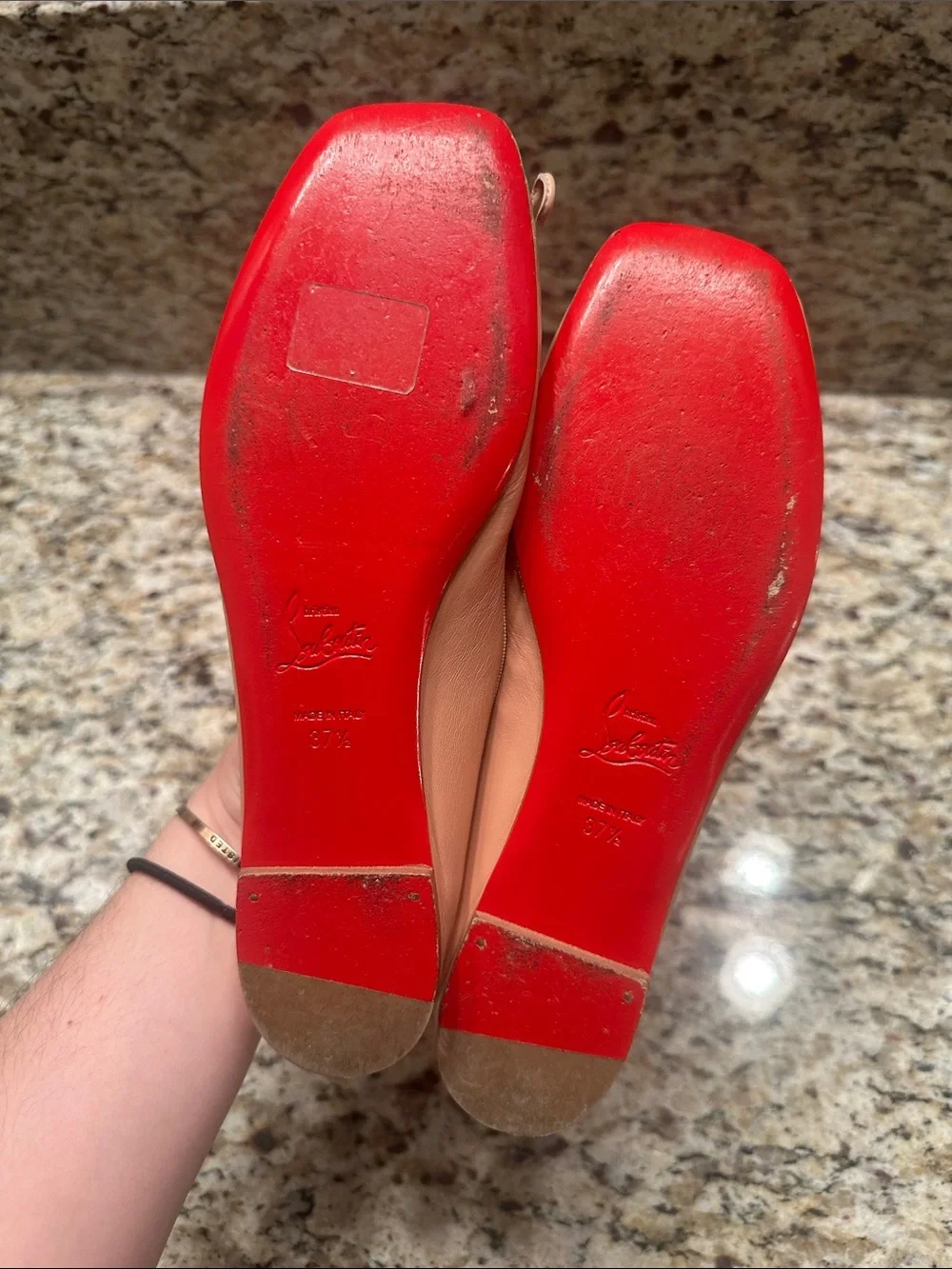 Christian Louboutin elegant blush